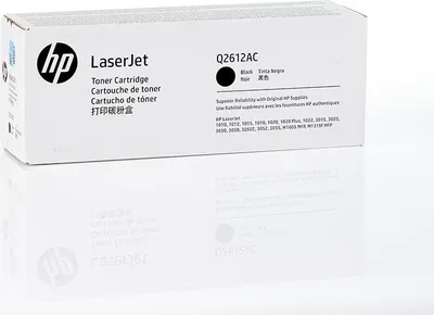 Produktbild von HP TONER 12A (Q2612AC) Schwarz Original fr HP Laserjet #1