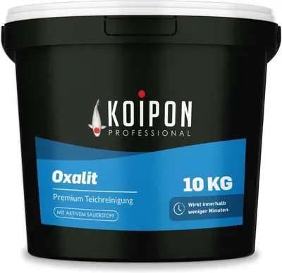 Produktbild von KOIPON Oxalit 10kg Teichschlammentferner gegen Laub & Ablagerungen