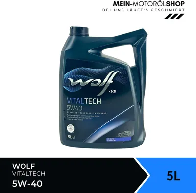 Produktbild von Wolf VitalTech 5W-40 5 Liter