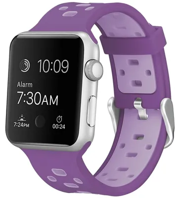 Produktbild von Für Apple Watch Series 11 10 42mm / 9 8 7 41 / 6 SE 5 4 40 / 3 2 1 38mm Kunststoff Watch Armband