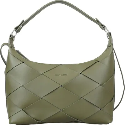 Image de GERRY WEBER sac à épaule sac à épaule bandoulière Checkers 1.0 Hobo MHZ Khaki olive