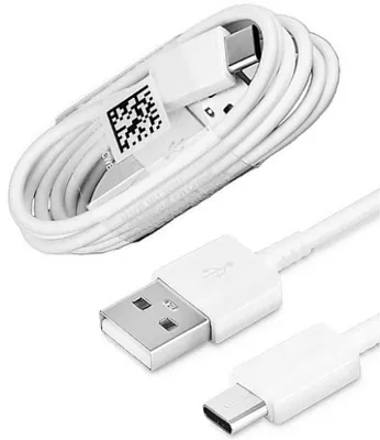 Image de Câble de données/chargement - USB-A vers USB-C (1,5 m) Samsung EP-DW700CWE - ORIGINAL blanc