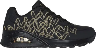 Produktbild von Skechers Uno Golden Heart Schwarz BKGD Größe EU 41
