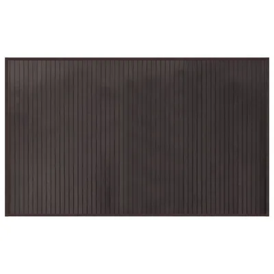 Obrázek produktu pro vidaXL Koberec obdélníkový tmavě hnědý 60x100 cm Bamboo
