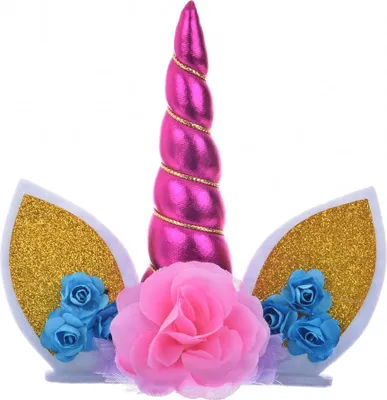 Produktbild von Tortendekoration UNICORN ROSE UNIGRAPHIC CAKE DECORATION