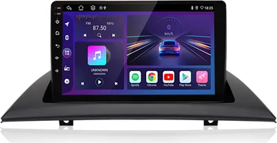 Obrázok produktu pre Vstavané navigačné zariadenia 9 palcov pre BMW X3 E83 2004-2012 carplay 2+64G Android 13 GPS Navi autorádio WIFI SWC BT 4-jadrový RDS DSP