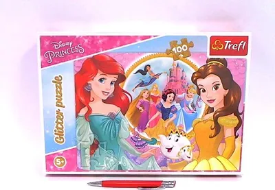 Obrázek produktu pro Trefl Puzzle Disney Princess / 100 dílků, třpytivé