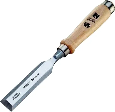 Produktbild von Stechbeitel aus Chrom-Vanadium-Stahl, 28 x 288 mm, feingeschliffen, 61 HRC