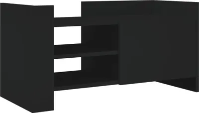 Produktbild von vidaXL TV-Schrank Schwarz 80x35x40 cm Holzwerkstoff