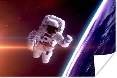 Produktbild von MuchoWow® Poster Weltraum - NASA - Erde - Jungen - Kinder - Kinder 180x120 cm - Fotoplakat