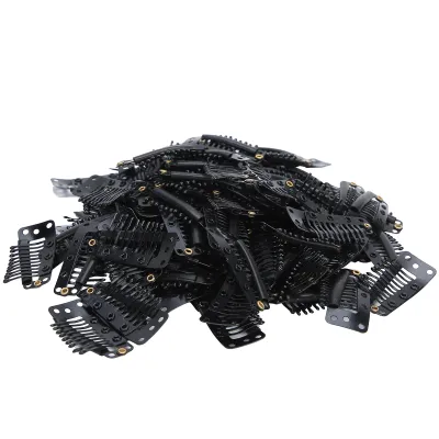 Produktbild von Perücke Clip,Perücke Snap Clip,Metall Perücke Clip,Haarverlängerung Clip,10 Zähne Perücke Clip,Perücke Accessoire