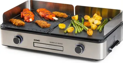 Image de Barbecue électrique posable 2200w - Domo - DO9259G -