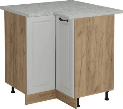 Image de Meuble d'angle Vicco R-Line Blanc campagne 75.6cm PT Marbre, Model 53617