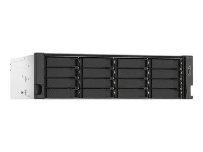 Produktbild von QNAP TS-1673AU-RP - NAS-Server - 16 Schächte - Rack - einbaufähig - SATA 6Gb/s - RAID RAID 0, 1, 5, 6, 10, JBOD, 5 Hot Spare, 6 Hot Spare, 10-Hot-Spare - RAM 16 GB - Gigabit Ethernet / 2.5 Gigabit Ethernet - iSCSI Support - 3U
