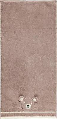 Produktbild von Erwin Müller Kinder-Badetuch Bär" beige 70x140 cm"