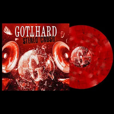 Image de GOTTHARD - Stereo Crush - LP STEREO RED MARBLED VINYL