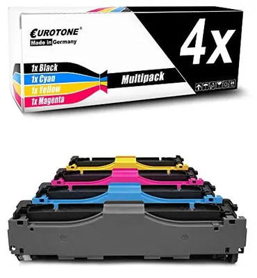 Eurotone Toner 4X Toner kompatibel als Ersatz für HP Color LaserJet M476dw – Produktansicht 1