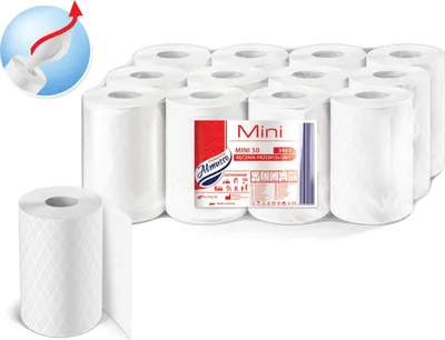 Immagine prodotto di Almusso Mini, Asciugamani di carta, 12 rotoli