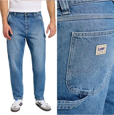 Produktbild von LEE, Herren Jeanshosen, Loose fit, CARPENTER, W31 L32, Blau, Jeans, baggyjeans, buggy