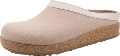 Produktbild von Haflinger Damen Herren Hausschuhe Pantoffeln Wolle Grizzly Torben 713001, Größe:42 EU, Farbe:Braun