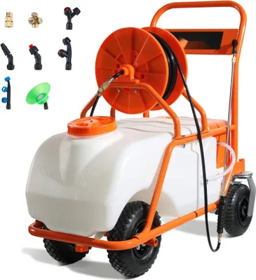 Produktbild von Drucksprühgerät Rückensprüher Gartensprüher - 60L - 090 PSI - für Gartenbewässerung und Pestizidapplikation - Hochleistungs-Sprühtechnik