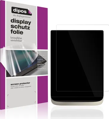 Produktbild von 2x Schutzfolie für PocketBook InkPad Color 3 klar Displayschutzfolie Folie Display Schutz dipos