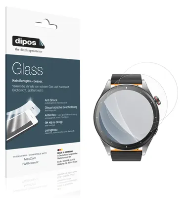 Obrázek produktu pro 2x ochranná fólie pro telefon MaxCom FW66 Iron R matná – antiproximací, tvrzená fólie 9H, materiál: sklo