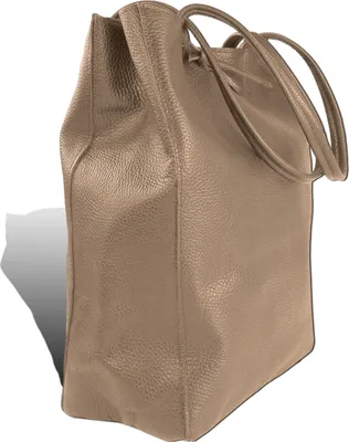 Immagine prodotto di Shopper taupe beige scuro Toscanto in pelle D2OTTM107SN