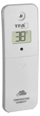 Produktbild von TFA Dostmann Thermo-Hygro-Sender, für TFA WLAN Wetterstationen, weiß