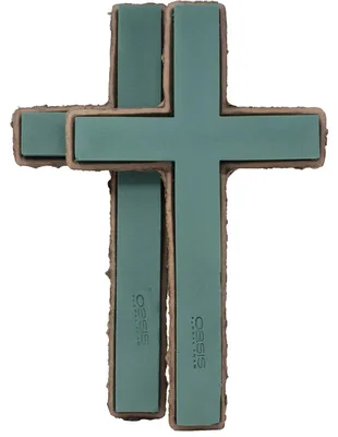 Produktbild von OASIS® BIOLIT® Kreuz aus Frischblumen-Steckschaum, Länge:53 cm
