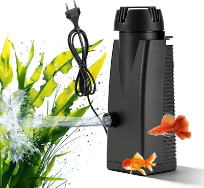 Obrázok produktu pre Akváriový skimmer 300 l/h, 4 W, pre akváriá do 350 l, s prísavkami, pre akvárium