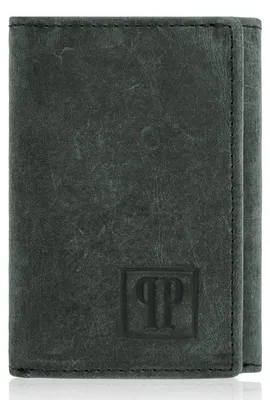 Produktbild von Paolo Peruzzi T-49-BL schwarzes Leder universal vintage Schlüsseletui