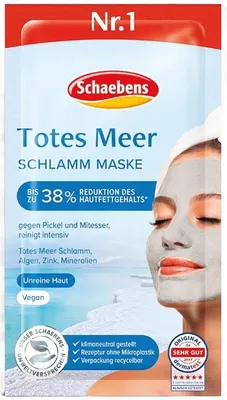 Produktbild von Schaebens 4003573020068, Reinigungsmaske, Frauen, Empflindliche Haut, Anti-Mitesser, Creme, 5 ml