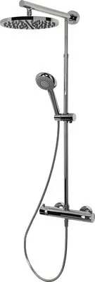 Produktbild von Duschsäule inkl. Thermostat Schulte Classic rund chrom D9640 02