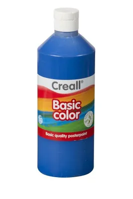Image de Peinture à la détrempe Creall, 500 ml, bleu marine