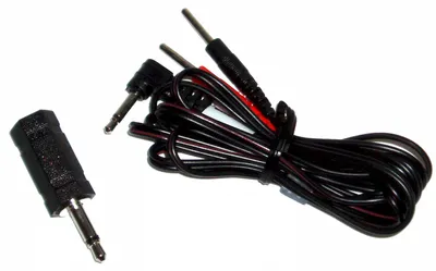 Immagine prodotto di Kit di cavi di adattamento Jack ElectraStim da 3,5 mm. a 2,5 mm.