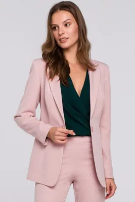 Produktbild von Makover Formelle Damenjacke Gwenelott K036 dunkelpink XXL