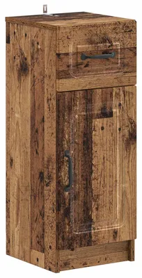 Obrázok produktu pre Skriňa do kúpeľne UTRECHT, recyklované drevo, 30 x 31 x 77 cm