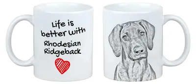 Produktbild von Art-Dog Keramiktasse Rhodesian Ridgeback