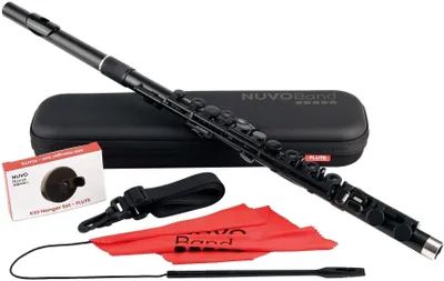 Produktbild von NUVO Band Flute Hybrid-Blasinstrument Black