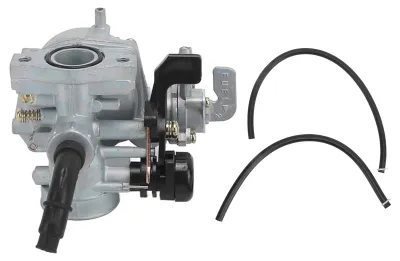 Image de Carburateur de 0,7 pouce avec starter manuel et robinet de réserve (marche/arrêt) – Pièce de rechange pour C50, C70, C90 (1980-1983)