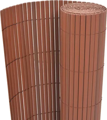 Produktbild von Möbel Gartenzaun Braun 150 x 500 cm - Metallzäune 43640