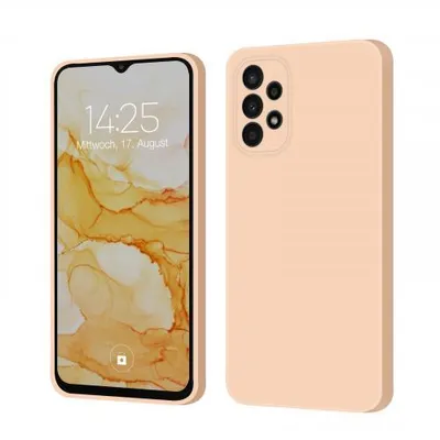 Produktbild von Liquid Silikon Hülle für Samsung Galaxy A23 5G - Farbe: Rosa - Modellkompatibilität: Für Samsung Galaxy A23 5G