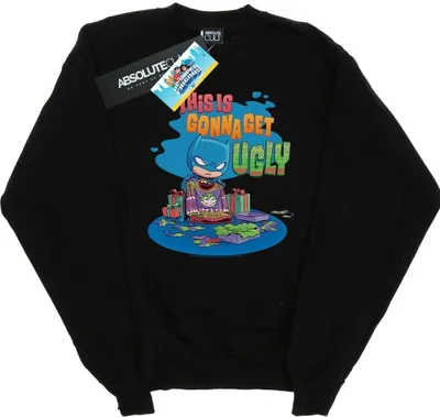 Produktbild von DC Comics - "Super Friends" Sweatshirt für Herren BI20304 (XXL) (Schwarz)