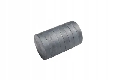 Produktbild von Ferrit Magnet Rollenmagnet 40x8 mm F30 1 Stück, Extrem stark, Magnettafeln, Kühlschränke, Whiteboards, DIY