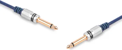 Immagine prodotto di Jack 6,3 mono maschio - Jack 6,3 mono maschio Cavo Vitalco Jack 6,3 mono maschio - Jack 6,3 mono maschio Cavo Vitalco 1,0 m (MK46-2)