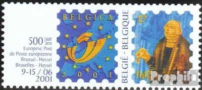 Produktbild von Briefmarken Belgien 2000 Mi 2983 (kompl.Ausg.) gestempelt Philatelie