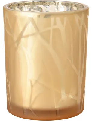 Produktbild von 6x Kerzenhalter Shimmer 100 x 80 mm   sand, Glas