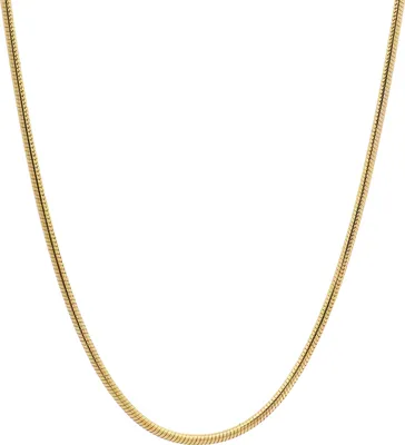Produktbild von Goldkette Schlangenkette Länge 45cm - Breite 0,9mm - 333-8 Karat Gold