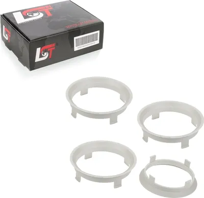 Produktbild von 4x Zentrierringe Alufelgen Ø 56,6 mm - Ø 60,1 mm für CITROEN PEUGEOT RENAULT